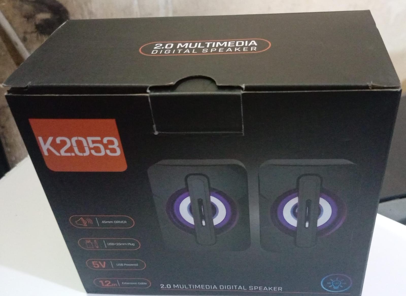 K2053 2.0 Multimedia Digital Speaker.